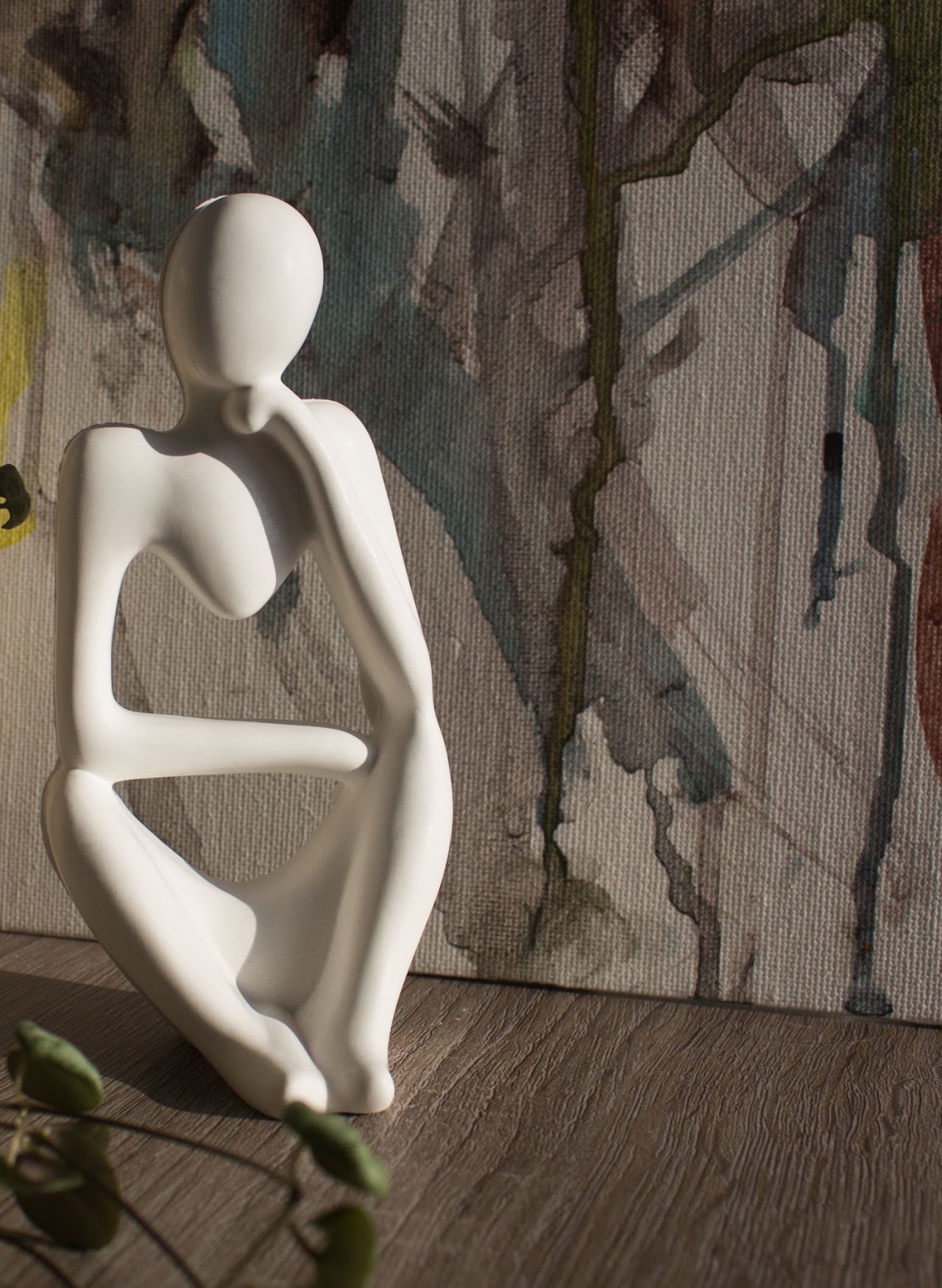 Estatueta Pensativa
